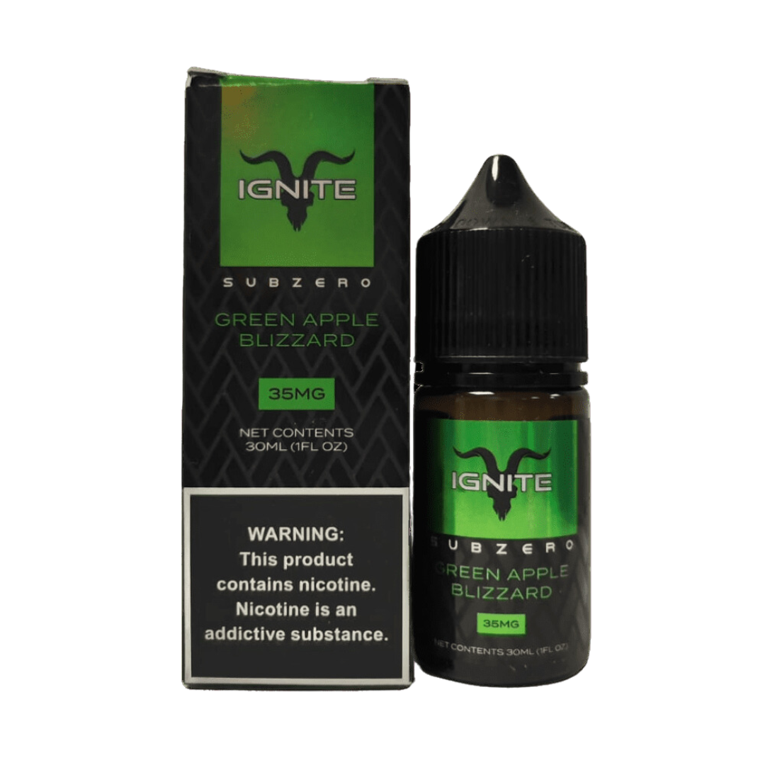 Ignite Salt - Subzero - Green Apple Blizzard