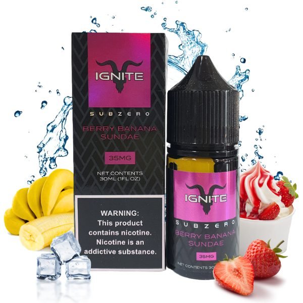 Ignite Salt – Subzero – Berry Banana Sundae